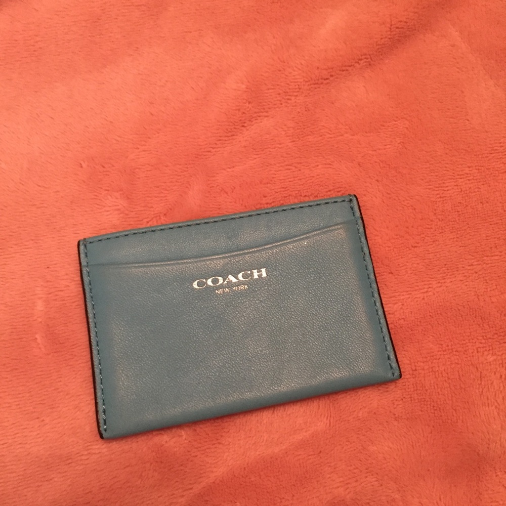 Coach card holder